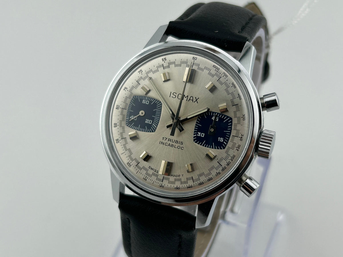 Vintage ISOMAX Chronographe  17 Rubis mécanique